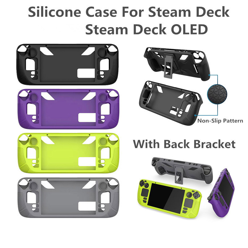 Console Gaming Steam - Silikonhülle für Steam Deck OLED-Spielekonsole, vollständiger