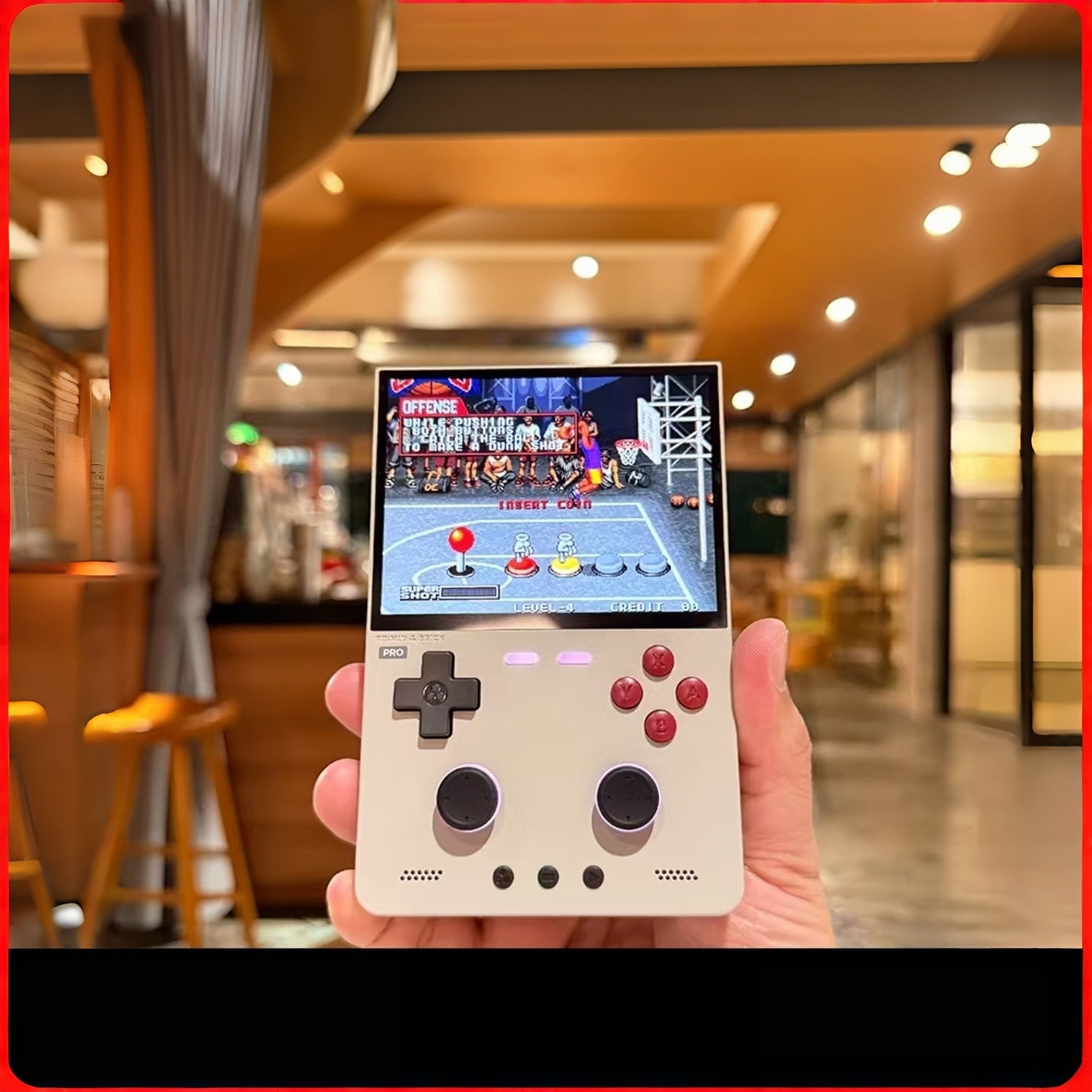 Gaming Console Linux - TRIMUI BRICK PRO Handheld-Spielkonsole 3,95'' IPS-Bildschirm