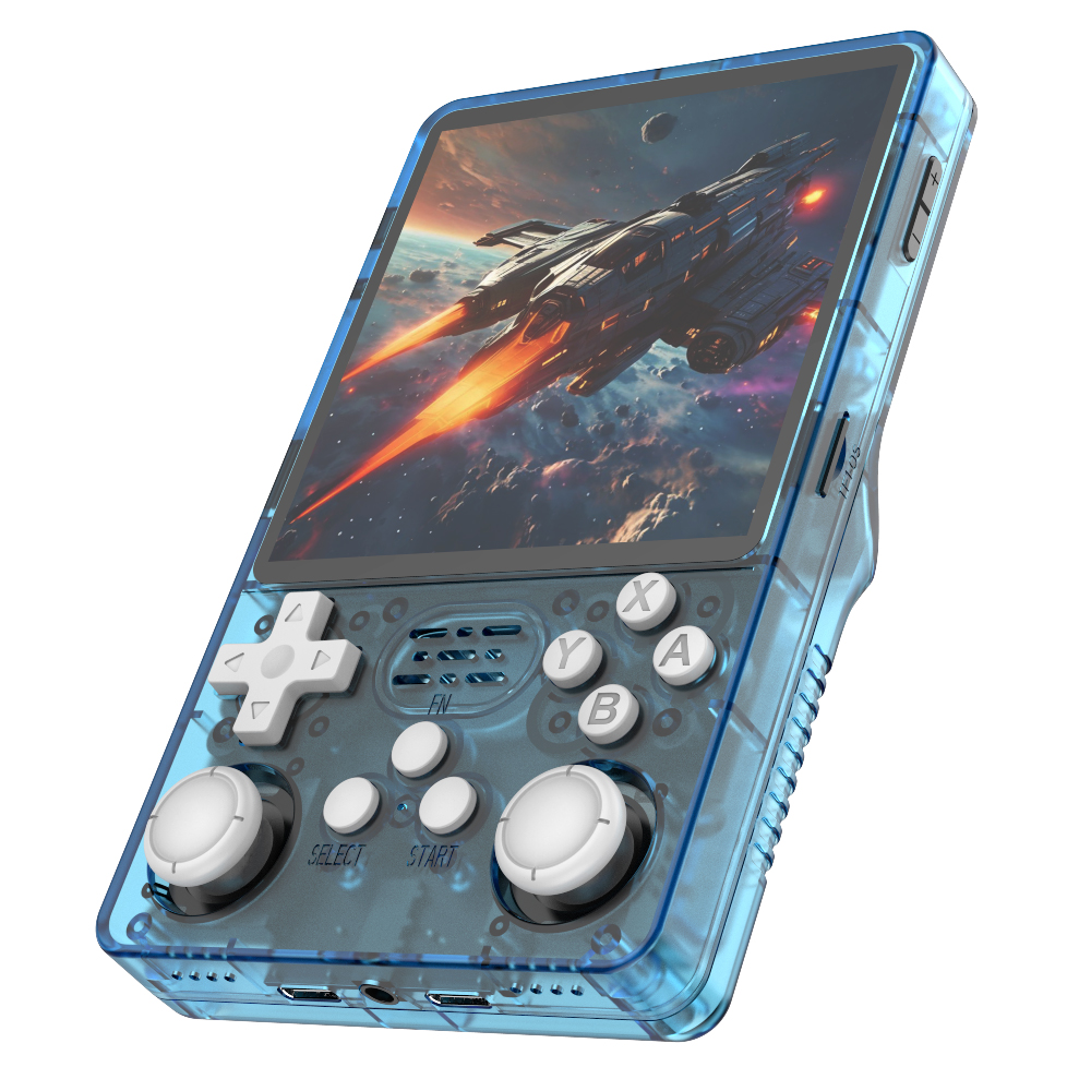 Gaming Console Linux - NEUES Open-Source-System Retro-Gaming-Handheld-Konsole 4-Zoll-IPS-Display 720*720 Eingebautes