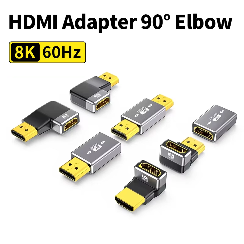 Gaming Console Bundle - 8K HDMI 2.1 Kabeladapter 90 Grad