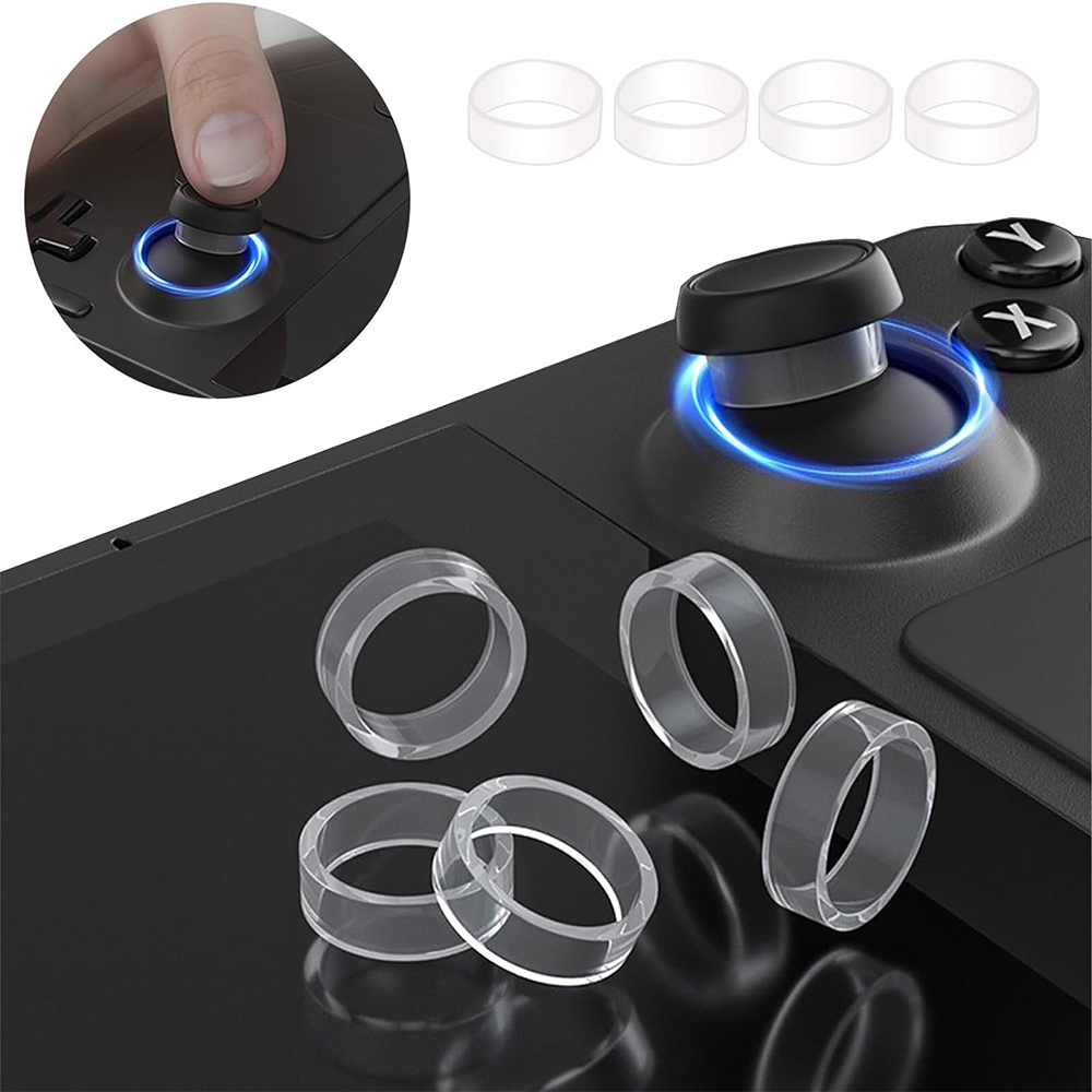 Console Gaming Steam - 8 stücke elastischer schützender Joystick-Gummiring für