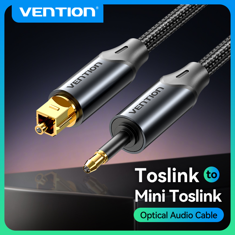 Gaming Console Bundle - Vention Toslink SPDIF Koaxialkabel 3,5 mm