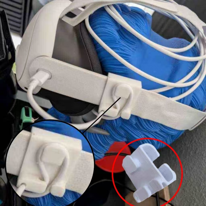 Gaming Headset Wired - VR-Kabelmanagement-Clip für Headset-Kabelorganisation für stabile Verbindung