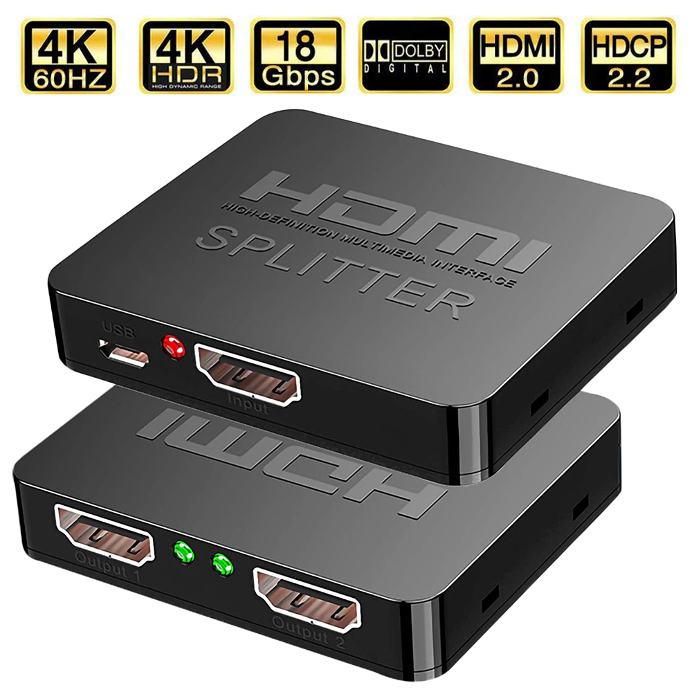 Gaming Console Bundle - 2023 bester 4k hdmi splitter 1x2