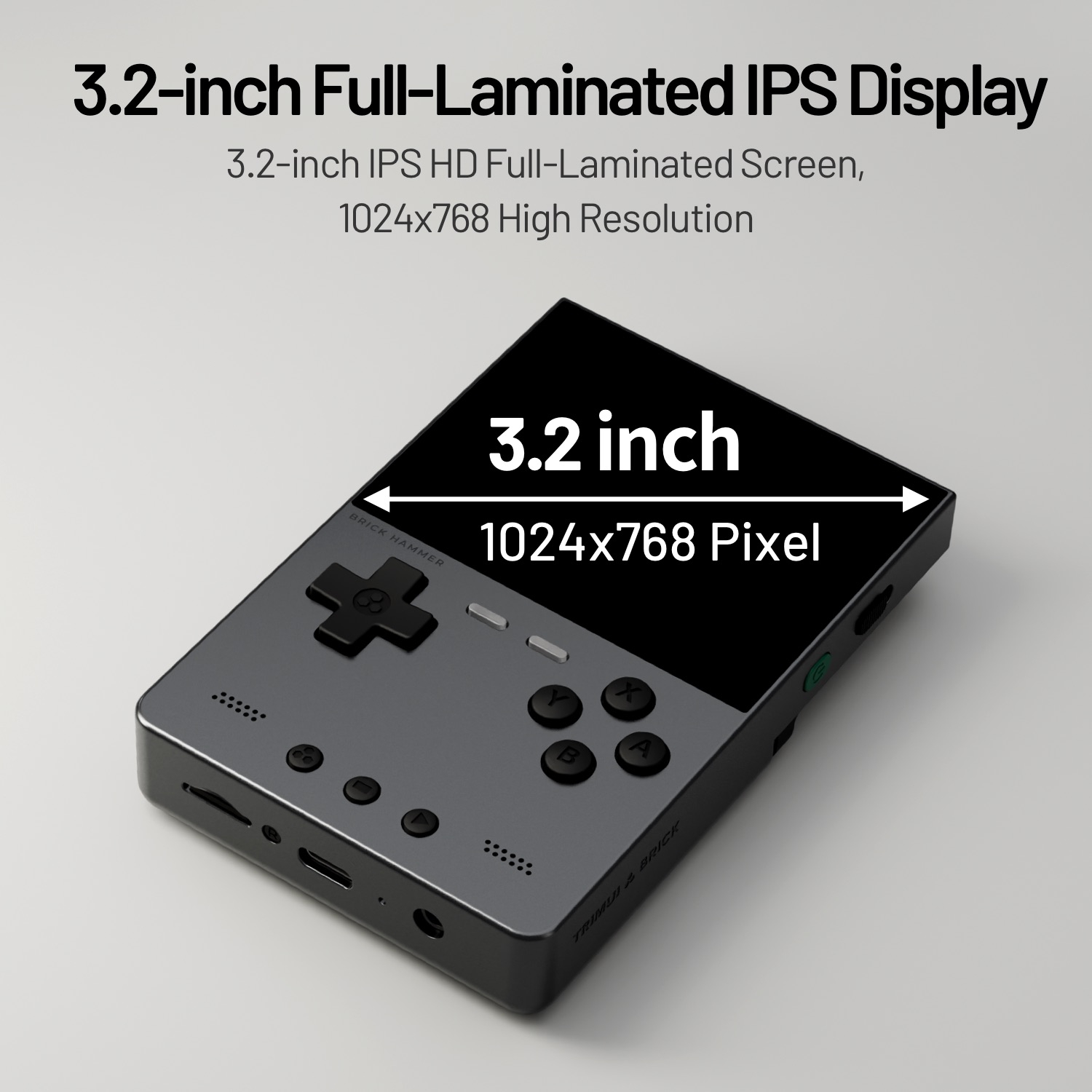 TRIMUI BRICK Hammer Mini Metal – Gaming Console Handheld Best Bewertung und Preis