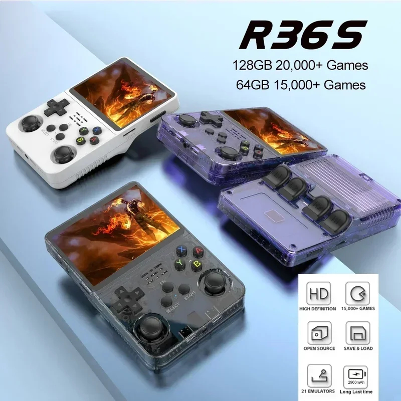 Open-Source R36S Retro-Spielko – Gaming Console Handheld Best Bewertung und Preis