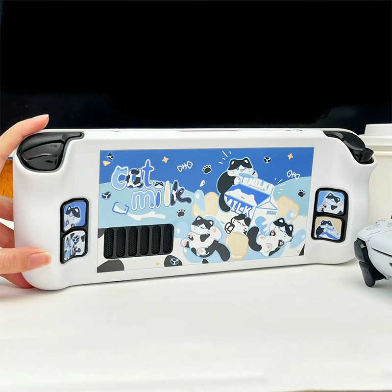 Cartoon Milch Katze Schutzhüll – Console Gaming Steam Bewertung und Preis