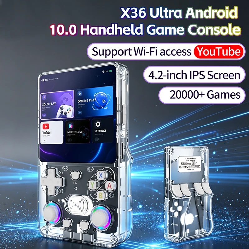 X36Ultra Retro Handheld-Konsol – Handheld Gaming Console Youtube Bewertung und Preis