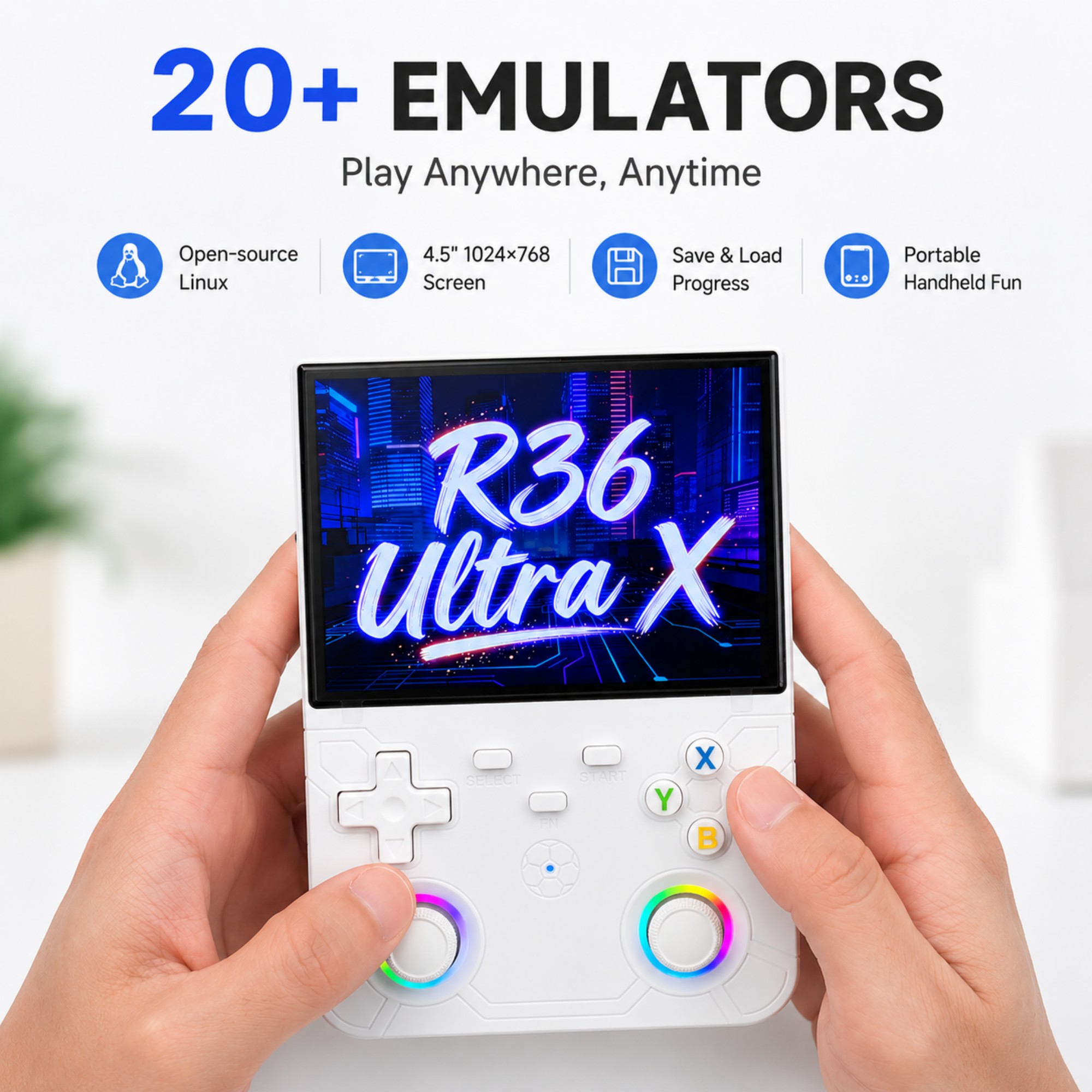 Retro Handheld-Spielkonsole R3 – Gaming Console Linux Bewertung und Preis
