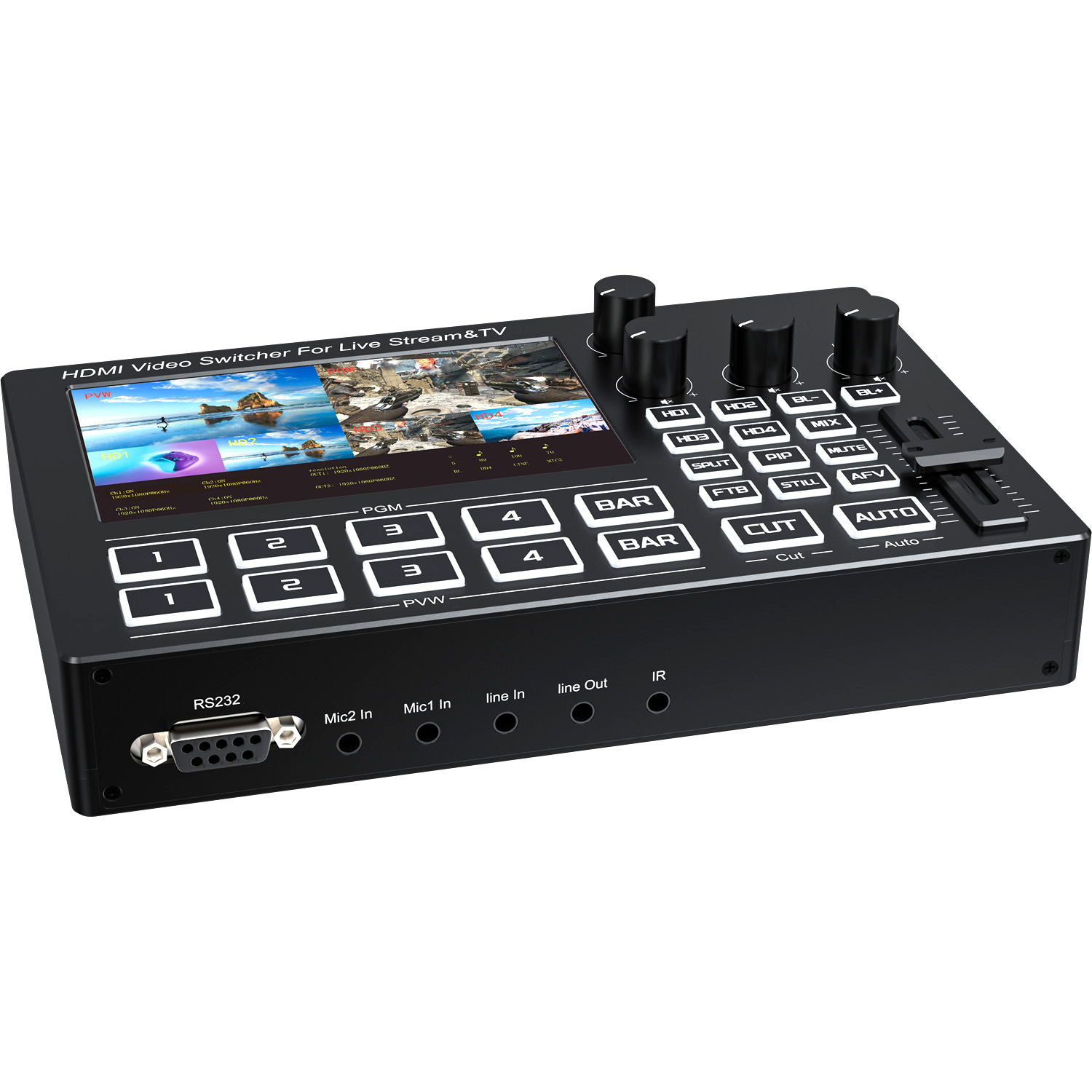 1080P 4-Kanal HDMI Live-Stream – Gaming Console With Bewertung und Preis